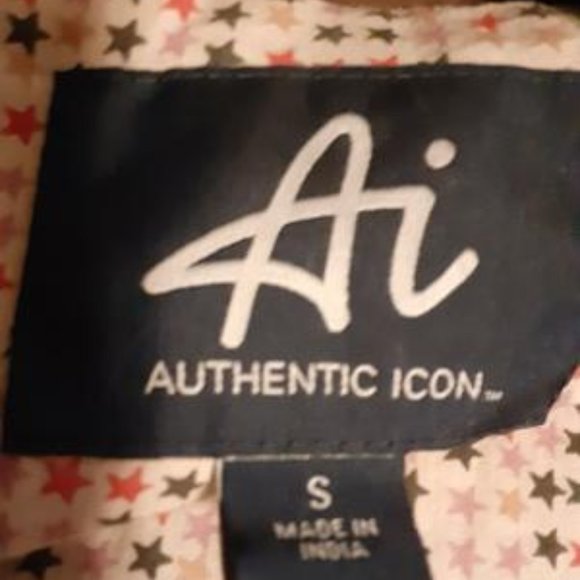 Ai Authentic Icon Chocolate Military Style Jacket - Picture 10 of 10